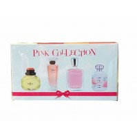 PINK COLLECTION MINIATURE GIFT SET FOR WOMEN BY LANCOME, YSL & CACHAREL